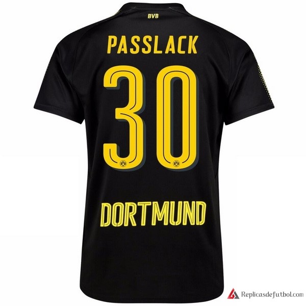 Camiseta Borussia Dortmund Segunda equipación Passlack 2017-2018